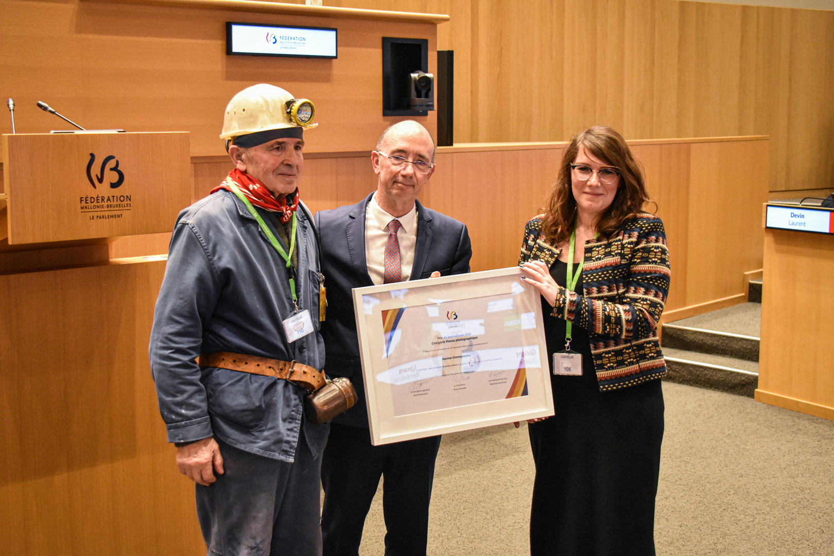 Prix du journalisme 2022 Photographie de presse