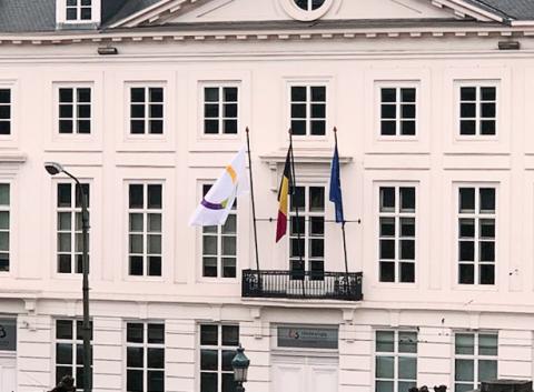 Facade de l'Hotel de Ligne