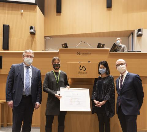 Lauréate 2021 du prix pour la promotion du sport féminin