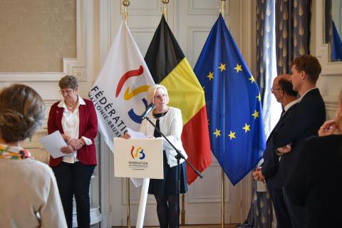 Remise du Prix littéraire 2023 du Parlement de la Fédération Wallonie-Bruxelles
