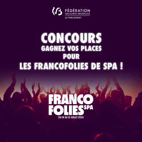 Concours Francofolies de Spa